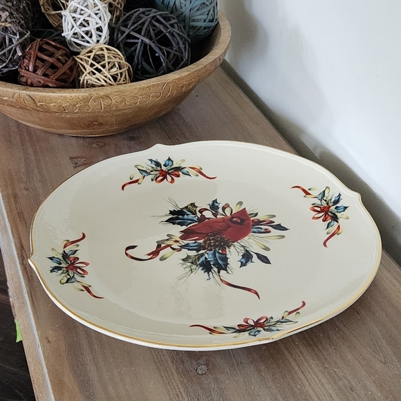 🕊️ Lenox Winter Greetings Cardinal Decorative Plate 13” – With Box - Picture 9 of 16